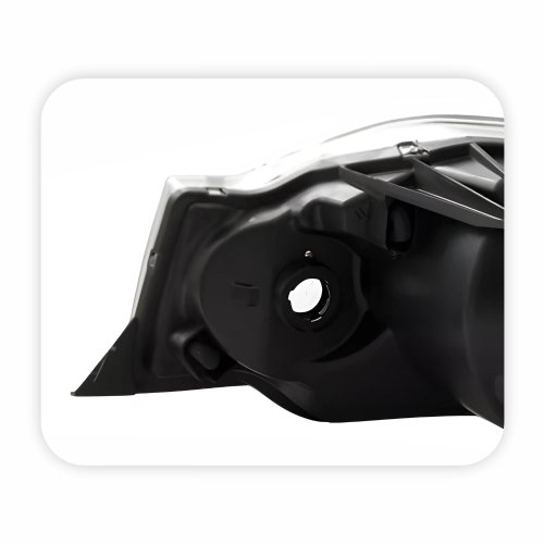 Farol Ford Ecosport 2008 Até 2012 Máscara Negra Lado Direito Passageiro