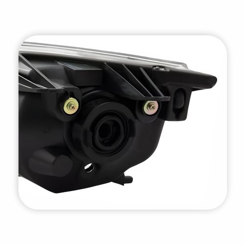 Farol Ford Ecosport 2008 Até 2012 Máscara Negra Lado Direito Passageiro