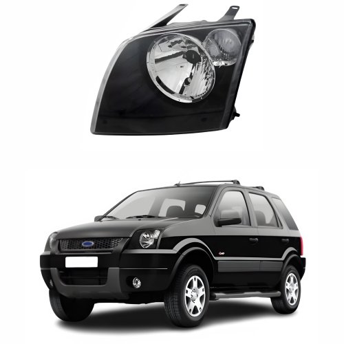 Farol Ford Ecosport 2003 Até 2007 Pisca Cristal Lado Esquerdo Motorista