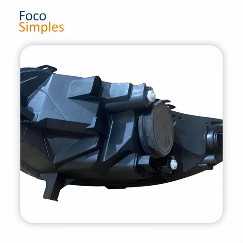 Farol Principal Ford Ecosport 2013 2014 2015 2016 2017 Cromado Lado Direito Passageiro