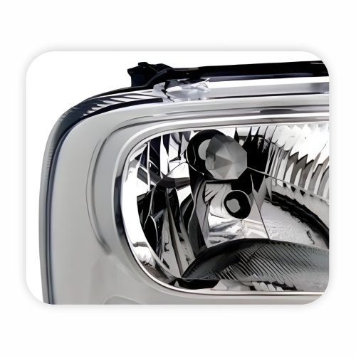 Farol Ford F4000 2007 Até 2011 Máscara Cromada Lado Direito Passageiro