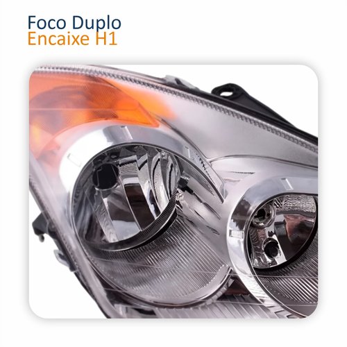 Farol Principal Ford Fiesta 2008 2009 2010 Lado Direito Passageiro