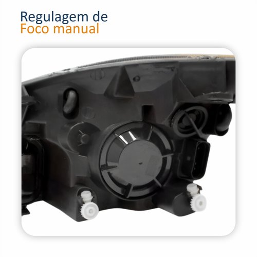 Farol Principal Ford Fiesta 2008 2009 2010 Lado Direito Passageiro