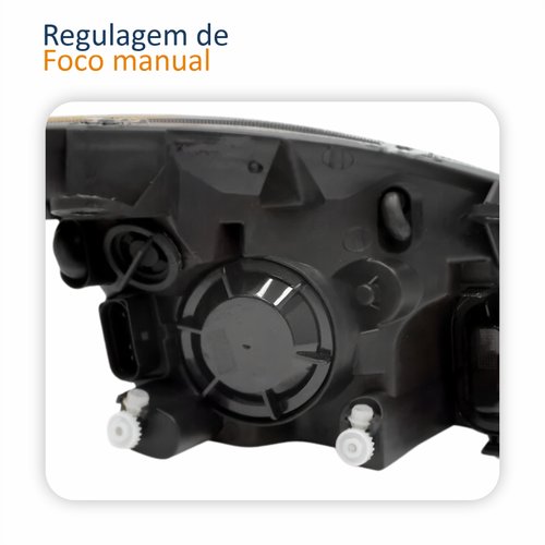 Farol Principal Ford Fiesta 2008 2009 2010 Lado Esquerdo Motorista