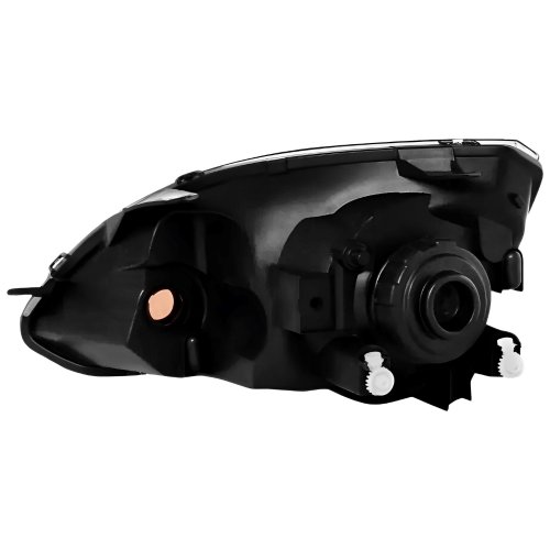 Farol Ford Fiesta Hatch Sedan 2003 Até 2007 Mascara Negra Lado Direito Passageiro