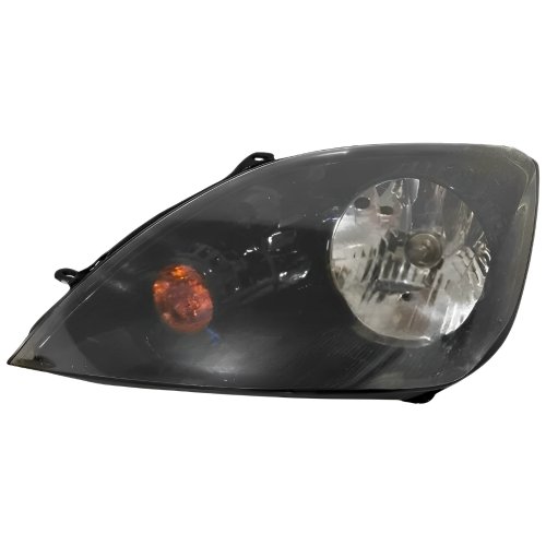 Farol Ford Fiesta Hatch Sedan 2003 Até 2007 Mascara Negra Lado Esquerdo Motorista