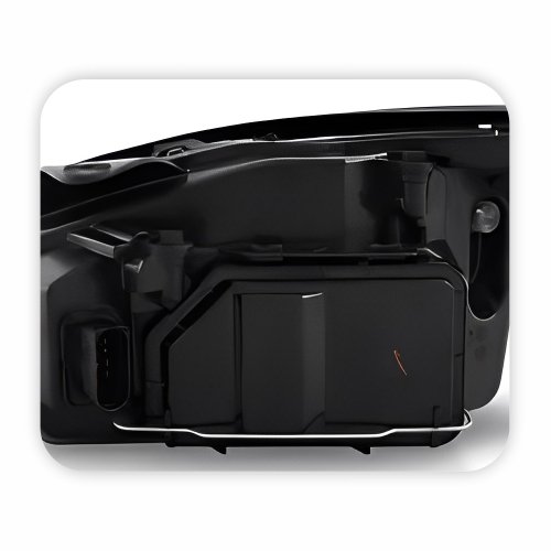 Farol Ford Focus 2003 Até 2008 Máscara Cromada Lado Direito Passageiro
