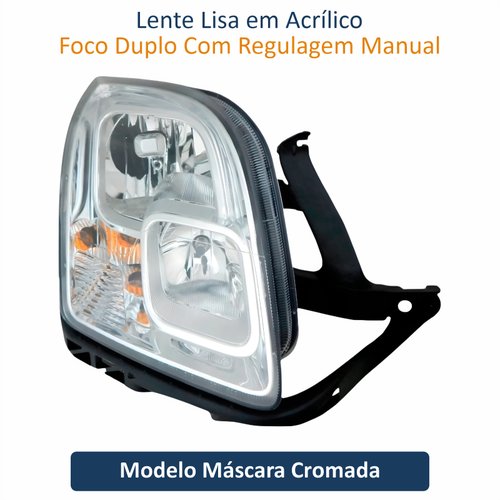 Farol Ford Fusion 2006 Até 2009 TYC Lado Direito Passageiro