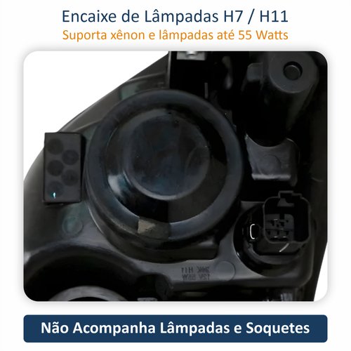 Farol Ford Fusion 2006 Até 2009 TYC Lado Direito Passageiro
