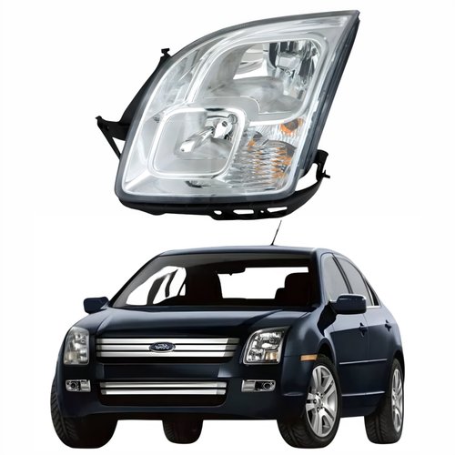 Farol Ford Fusion 2006 Até 2009 TYC Lado Esquerdo Motorista