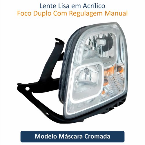 Farol Ford Fusion 2006 Até 2009 TYC Lado Esquerdo Motorista