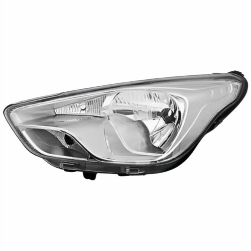 Farol Ford Ka Hatch Sedan 2015 2016 2017 2018 Máscara Cromada Lado Esquerdo Motorista