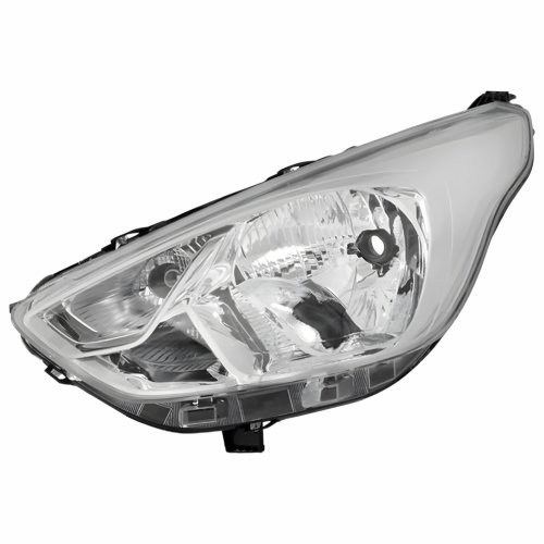Farol Ford Ka 2019 Até 2023 Máscara Cromada Lado Esquerdo Motorista