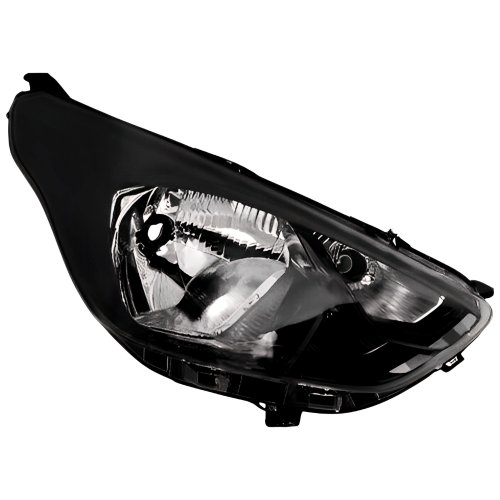Farol Ford Ka 2019 2020 2021 Mascara Negra Lado Direito Motorista