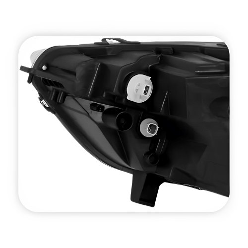 Farol Ford Ka 2019 2020 2021 Mascara Negra Lado Direito Motorista