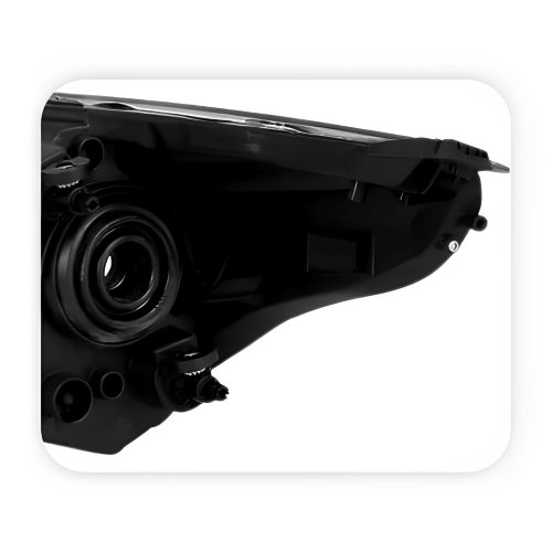 Farol Ford Ka 2019 2020 2021 Mascara Negra Lado Direito Motorista