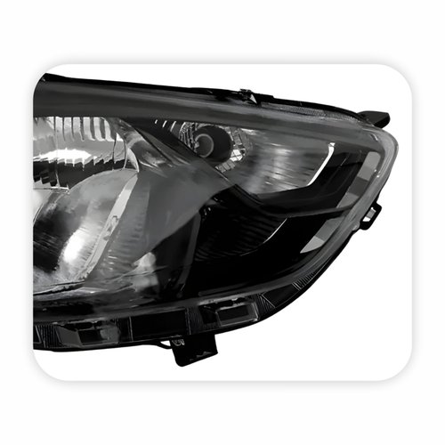 Farol Ford Ka 2019 Até 2022 Máscara Negra Lado Direito Passageiro