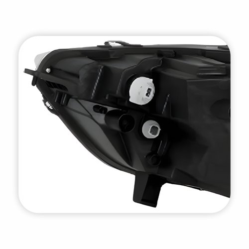 Farol Ford Ka 2019 Até 2022 Máscara Negra Lado Direito Passageiro