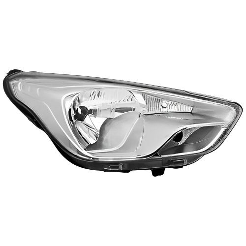 Farol Ford Ka Hatch Ka Sedan 2015 2016 2017 2018 Mascara Cromada Lado Direito Passageiro
