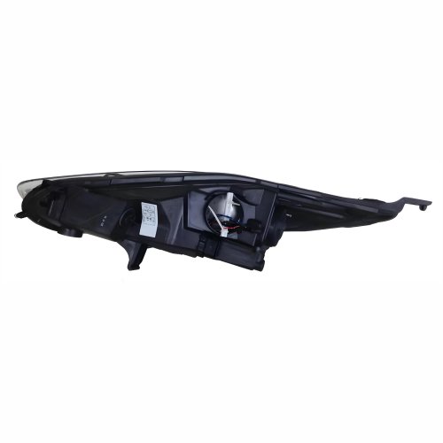 Farol Ford New Fiesta 2014 Até 2019 Máscara Negra Lado Direito Passageiro
