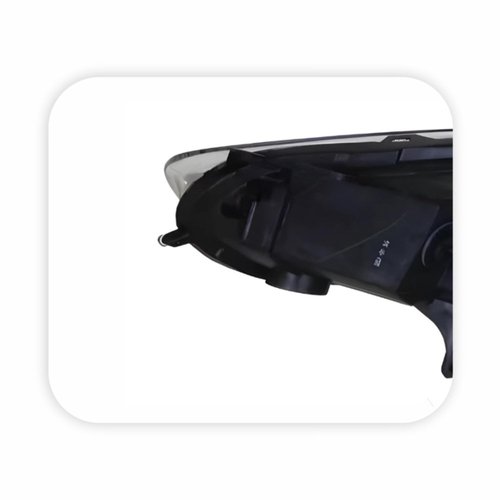 Farol Ford New Fiesta 2014 Até 2019 Máscara Negra Lado Direito Passageiro