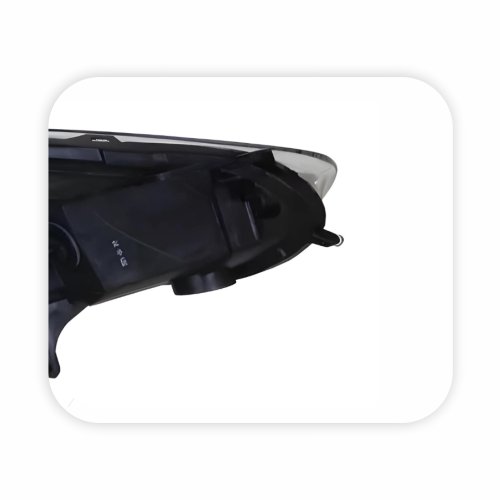Farol Ford New Fiesta 2014 2015 2016 2017 2018 2019 Máscara Negra Lado Esquerdo Motorista