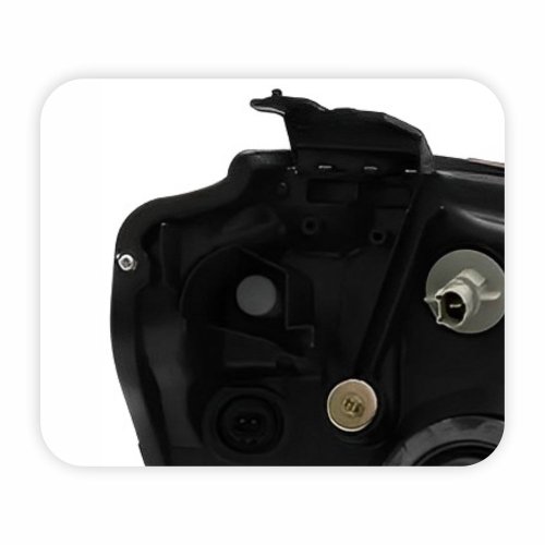 Farol Dianteiro Ford Ranger 2012 2013 2014 2015 2016 Máscara Negra Lado Esquerdo Motorista