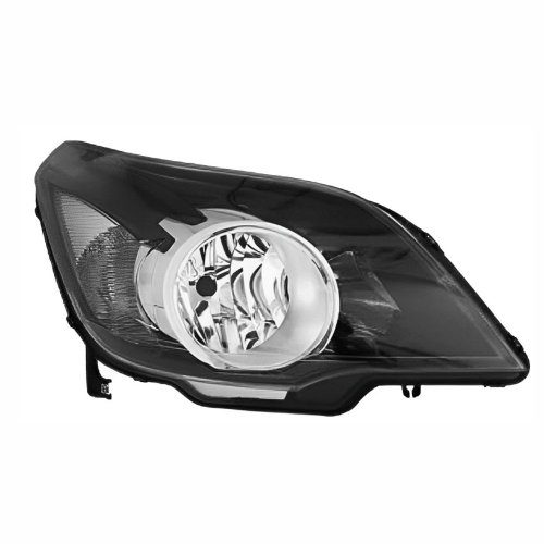 Farol Gm Agile 2009 Até 2012 Montana 2012 Até 2021 Mascara Negra Lado Direito Passageiro