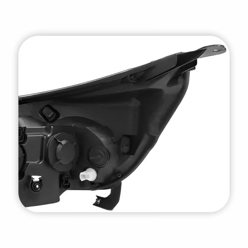 Farol Gm Agile 2009 Até 2012 Montana 2012 Até 2021 Mascara Negra Lado Direito Passageiro