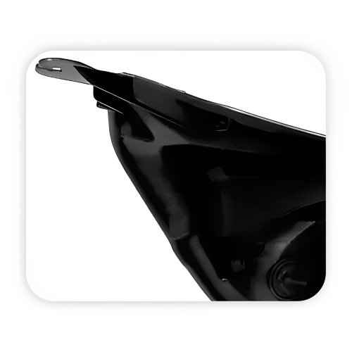 Farol Gm Agile 2009 Até 2012 Montana 2012 Até 2021 Mascara Negra Lado Esquerdo Motorista