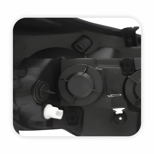 Farol Chevrolet Agile Montana 2009 2010 2011 2012 2013 Máscara Cromada Lado Esquerdo Motorista