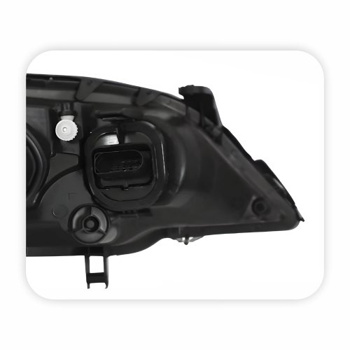 Farol Gm Astra 2003 Até 2012 Máscara Negra Lado Esquerdo Motorista