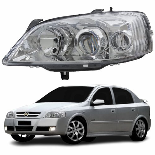 Farol GM Astra 2003 Até 2012 Original Arteb Lado Esquerdo Motorista