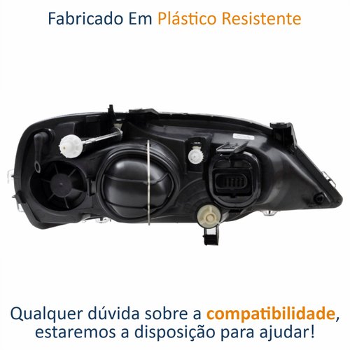 Farol GM Astra 2003 Até 2012 Original Arteb Lado Esquerdo Motorista