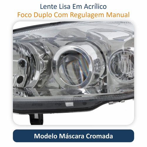 Farol GM Astra 2003 Até 2012 Original Arteb Lado Esquerdo Motorista