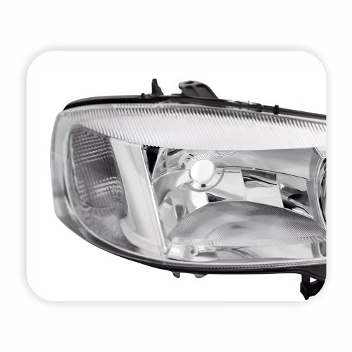 Farol Gm Astra 1998 Até 2002 Máscara Cromada Lado Direito Passageiro