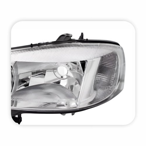 Farol Gm Astra 1998 Até 2002 Máscara Cromada Lado Esquerdo Motorista