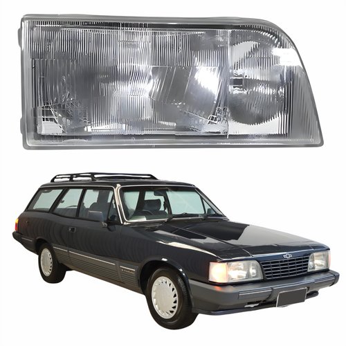 Farol Gm Caravan 1988 Até 1992 Original Arteb Lado Direito Passageiro