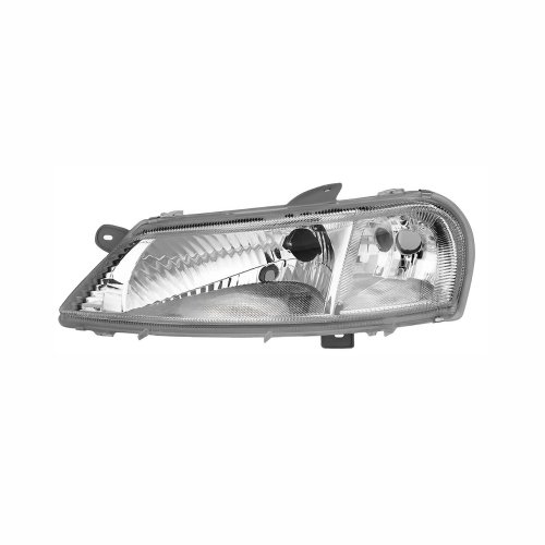 Farol Gm Celta 2000 Até 2006 Mascara Cromada Lado Esquerdo Motorista