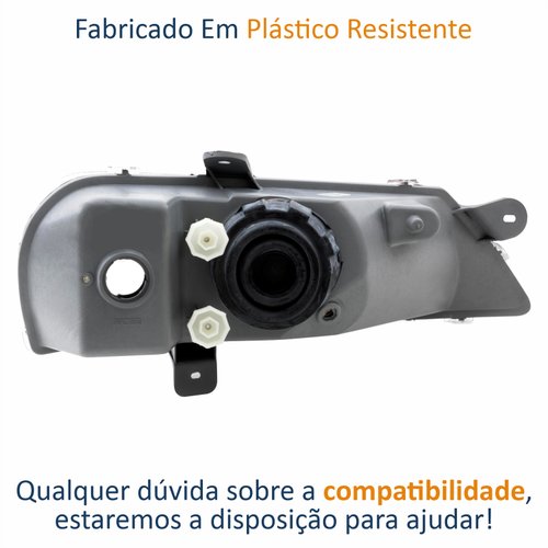 Farol Gm Celta 2000 Até 2006 Original Arteb Lado Esquerdo Motorista