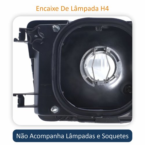 Farol Gm Chevette 1983 Até 1993 Original Arteb Lado Esquerdo Motorista