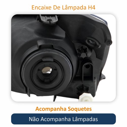 Farol Gm Classic 2011 Até 2016 Original Arteb Lado Direito Passageiro