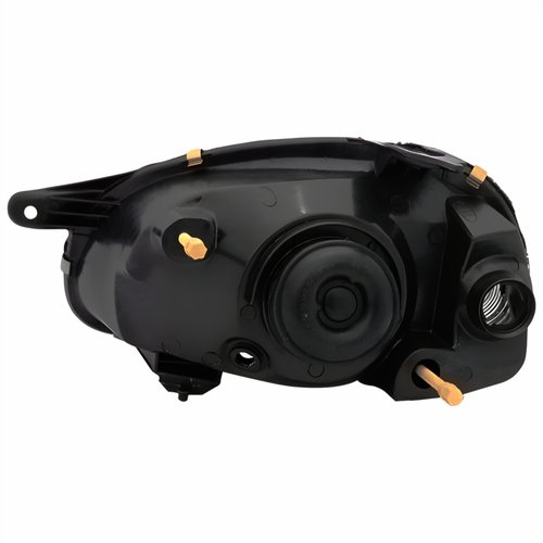 Farol Gm Corsa 2000 2001 2002 Carcaça Preta Lado Direito Passageiro
