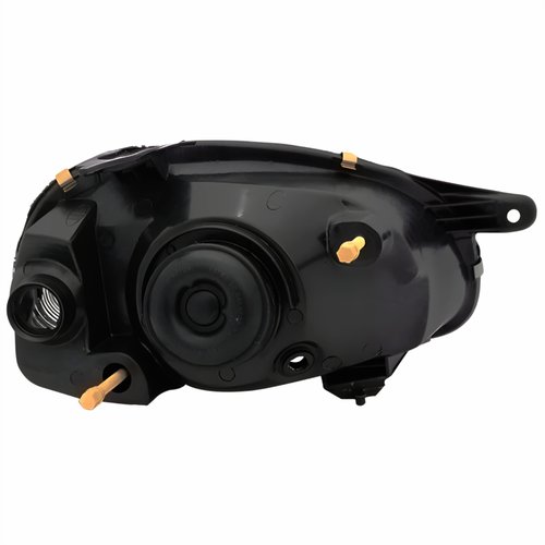 Farol Gm Corsa 2000 2001 2002 Carcaça Preta Lado Esquerdo Motorista