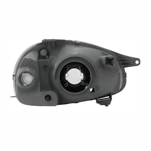 Farol Gm Corsa 2000 Até 2010 Foco Simples Máscara Cromada Lado Esquerdo Motorista