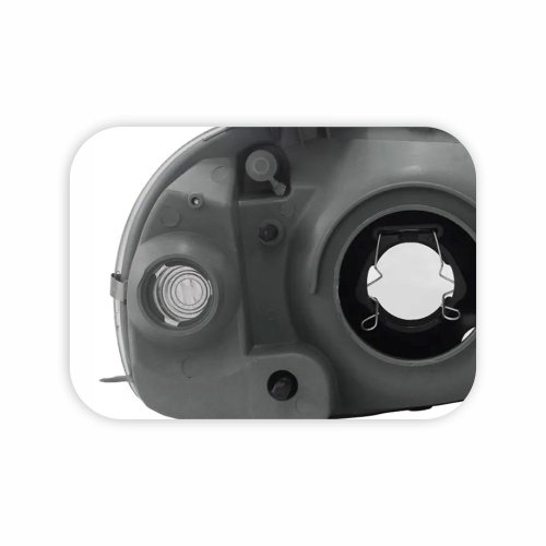 Farol Gm Corsa 2000 Até 2010 Foco Simples Máscara Cromada Lado Esquerdo Motorista