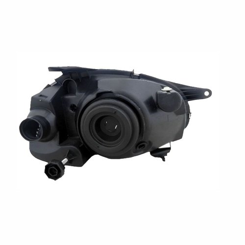 Farol Gm Corsa 2000 2001 2002 Foco Simples Máscara Cromada Lado Esquerdo Motorista