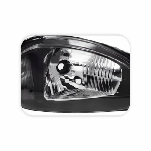 Farol Chevrolet Corsa 2000 2001 2002 Foco Simples Máscara Negra Lado Direito Passageiro