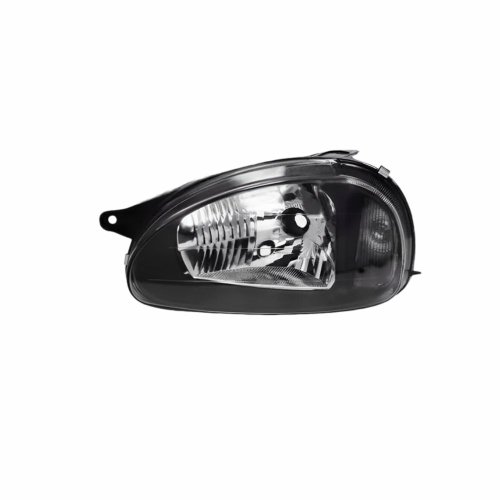 Farol Gm Corsa 2000 2001 2002 Foco Simples Máscara Negra Lado Esquerdo Motorista
