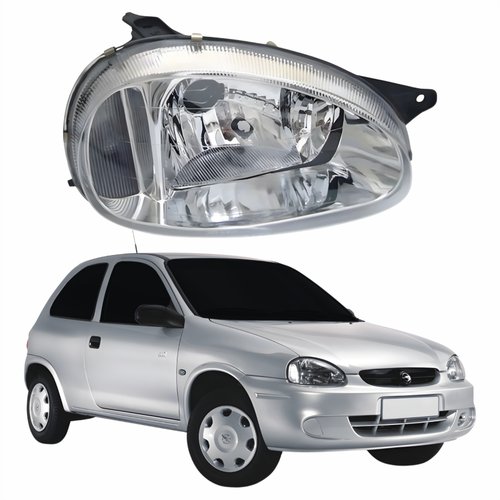 Farol Principal Gm Corsa 1994 Até 1999 Lado Direito Passageiro